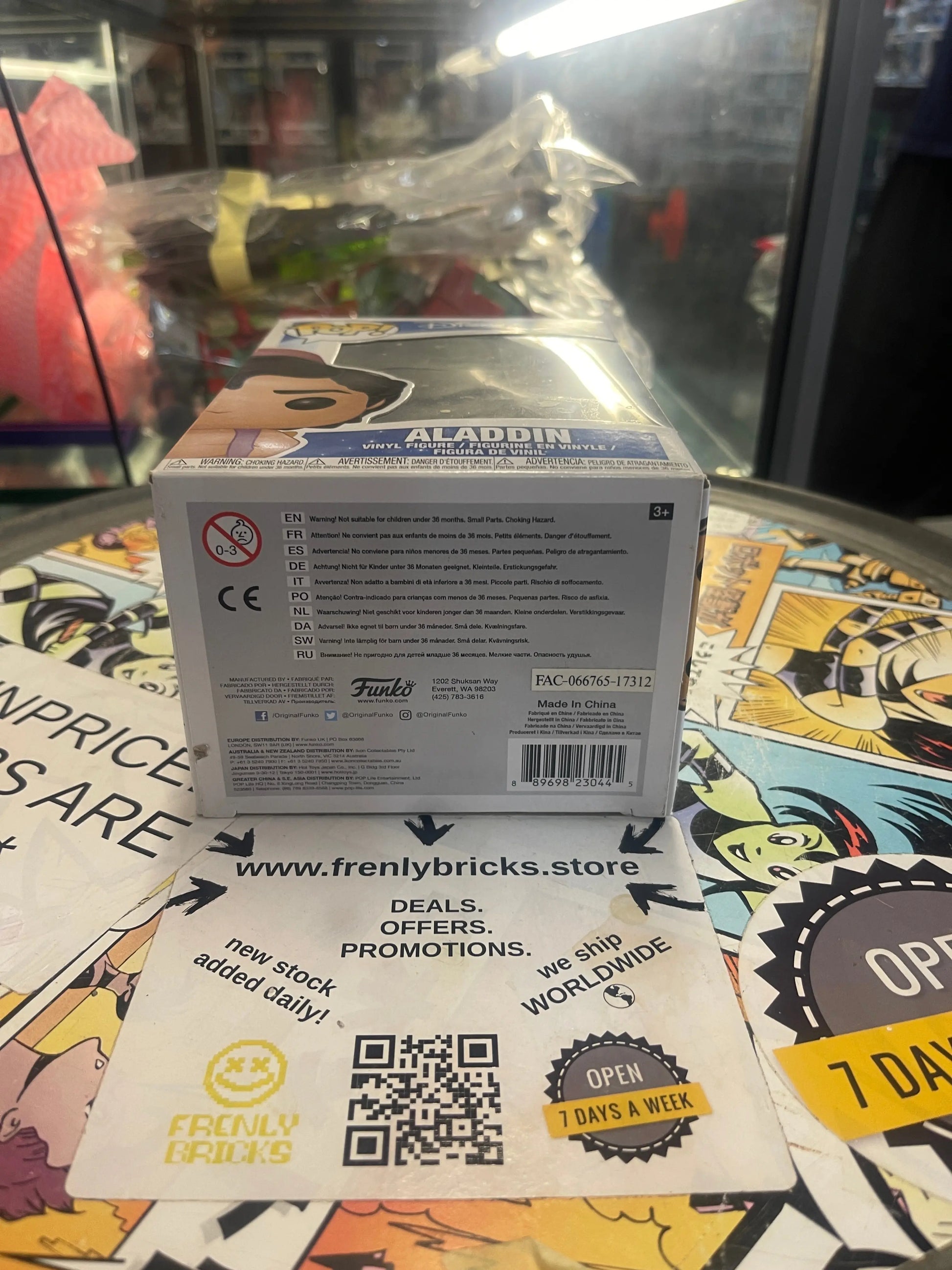 Funko POP! Disney Aladdin #352 FRENLY BRICKS - Open 7 Days