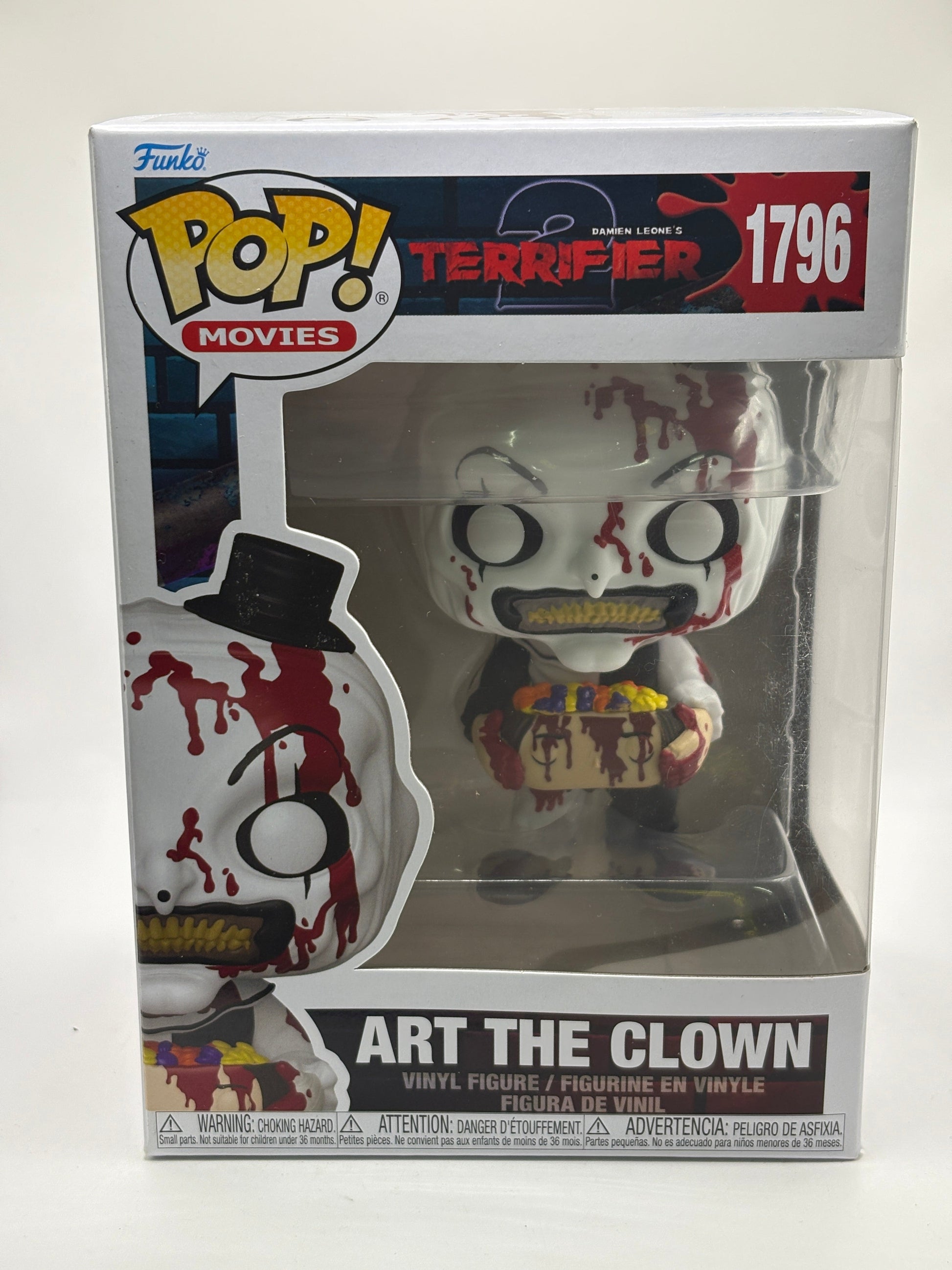 Funko POP! Movies Terrifier 2 #1796 Art The Clown Vinyl Figure FRENLY BRICKS - Open 7 Days