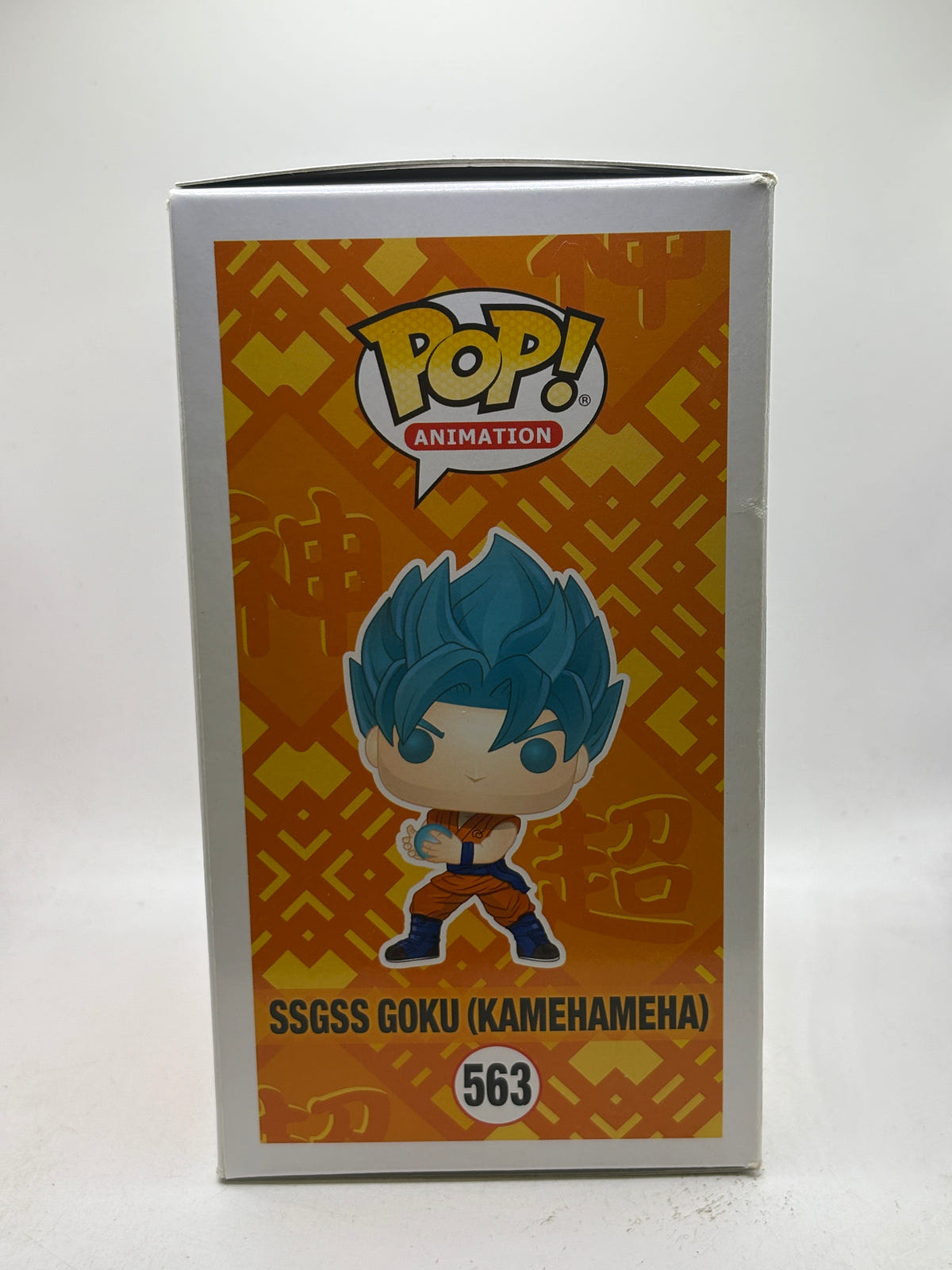 Funko POP! Animation Dragon Ball Super #563 SSGSS Goku (Kamehameha) Vinyl Figure image 4