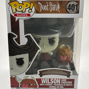 Funko POP! Games Don’t Starve #401 Wilson and Chester Vinyl Figure FRENLY BRICKS - Open 7 Days