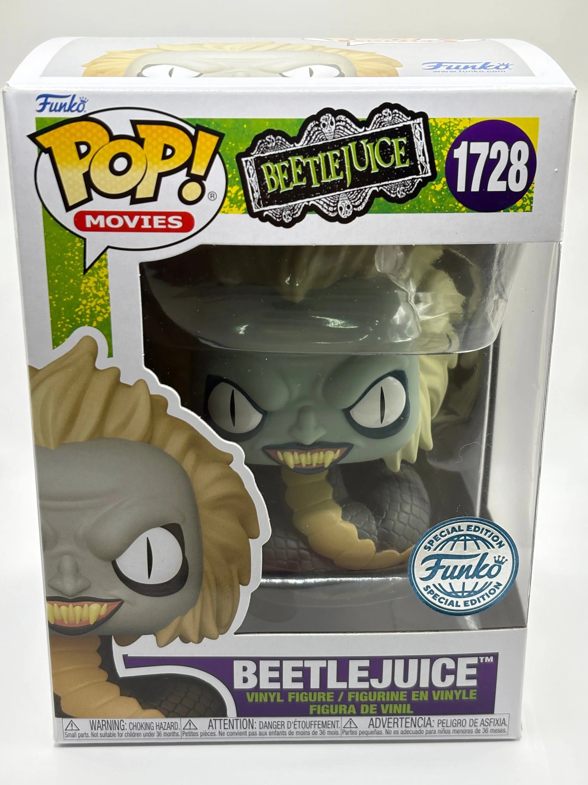 Funko POP! Beetlejuice #1728 Beetlejuice SE FRENLY BRICKS - Open 7 Days