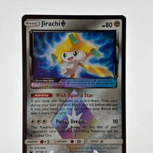 Pokemon TCG Sun Moon Celestial Storm - Jirachi Prism 97/168 Rare Holo Lp FRENLY BRICKS - Open 7 Days