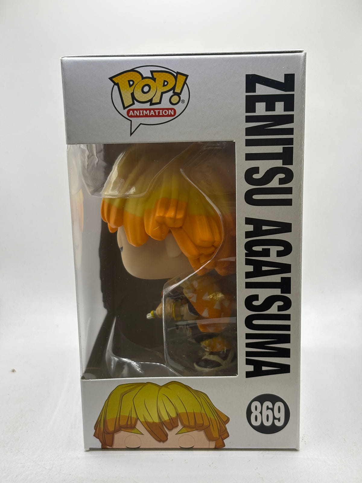 Funko POP! Animation Demon Slayer #869 Zenitsu Agatsuma Vinyl Figure image 2