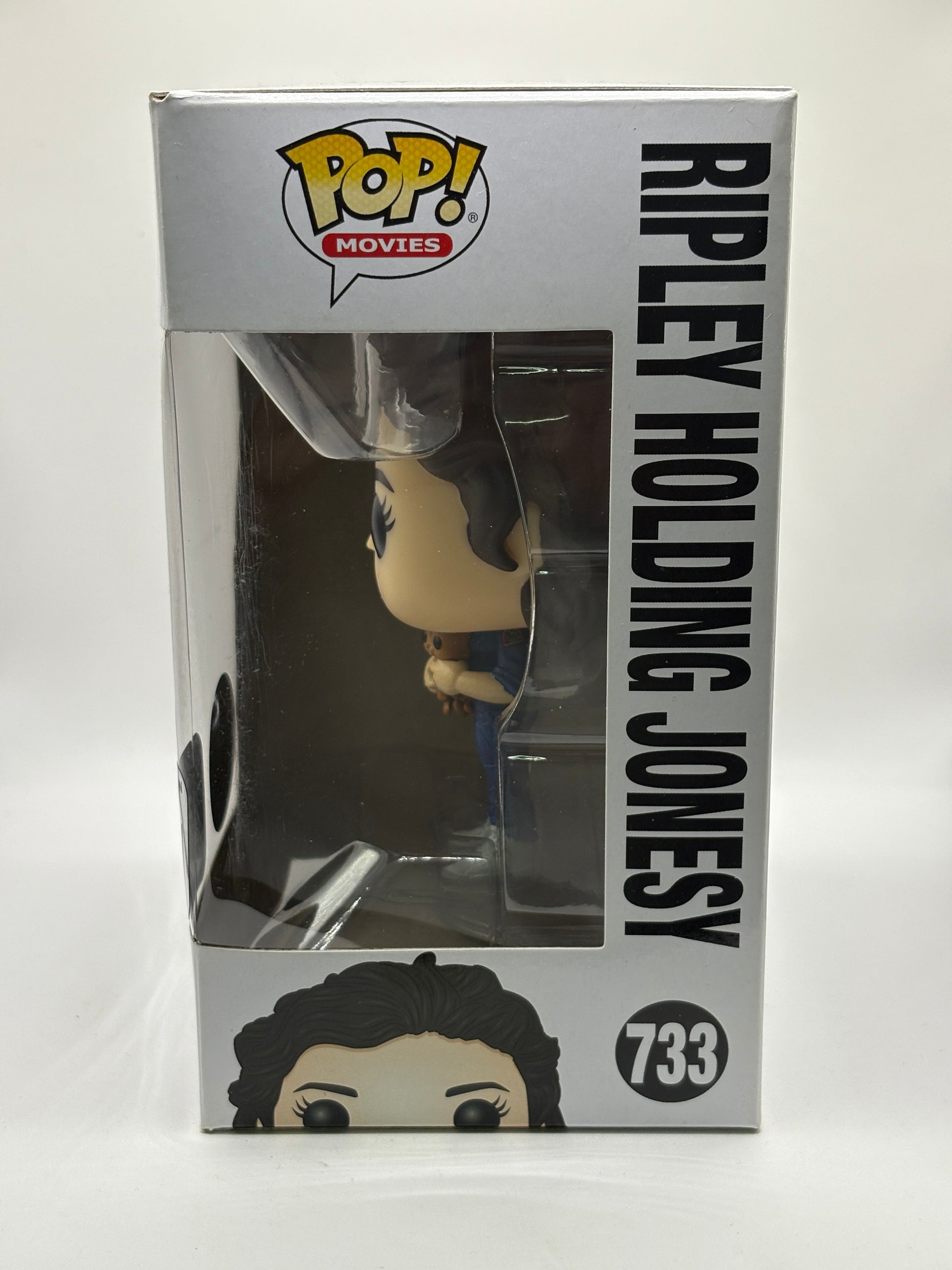 Funko POP! Movies Alien #733 Ripley Holding Jonesy Popcultcha Exclusive FRENLY BRICKS - Open 7 Days