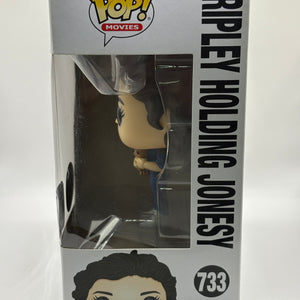 Funko POP! Movies Alien #733 Ripley Holding Jonesy Popcultcha Exclusive FRENLY BRICKS - Open 7 Days