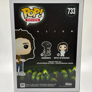 Funko POP! Movies Alien #733 Ripley Holding Jonesy Popcultcha Exclusive FRENLY BRICKS - Open 7 Days