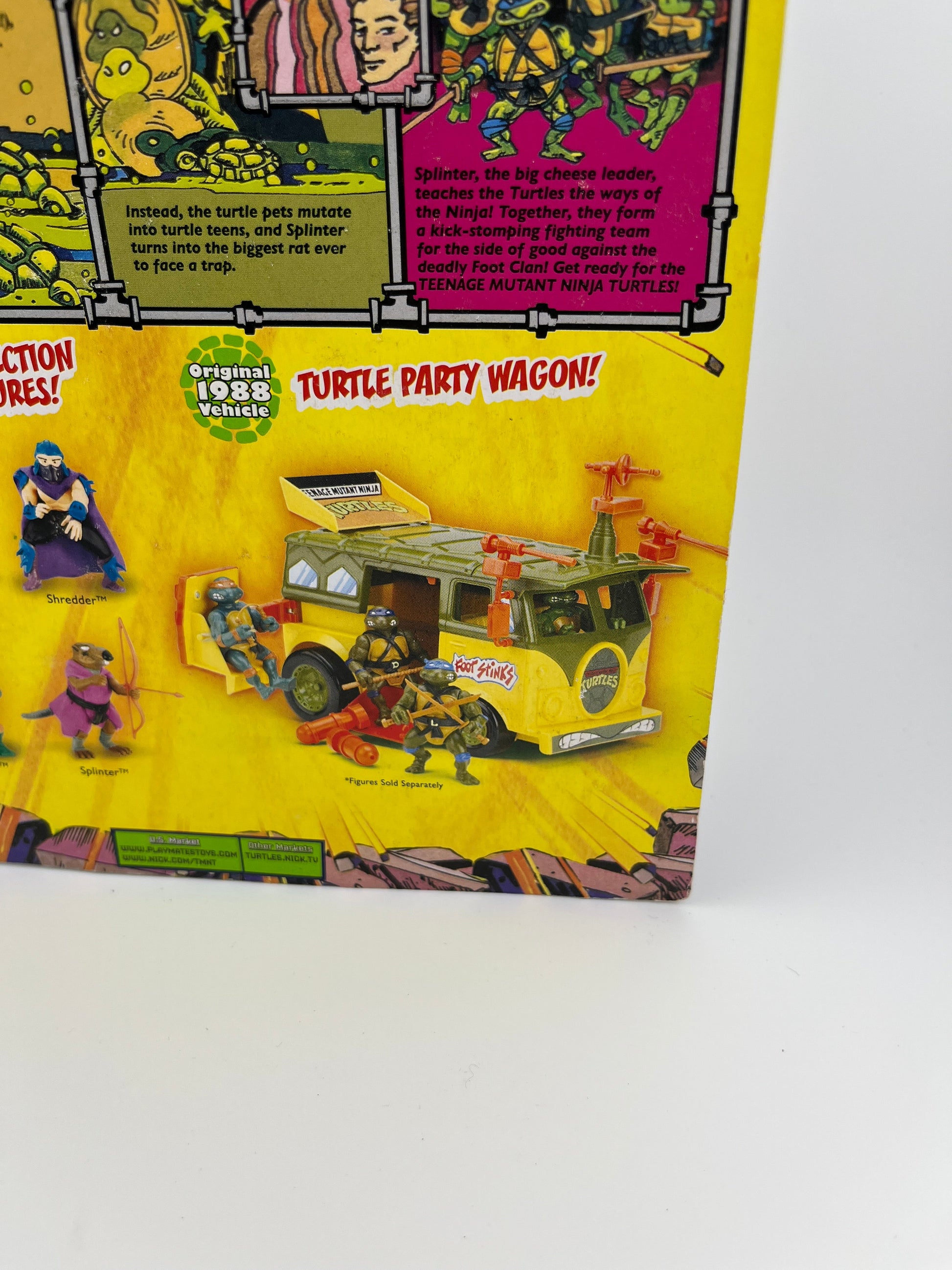 Playmates Classic Teenage Mutant Ninja Turtles TMNT New Reissued 2013 Raphael FRENLY BRICKS - Open 7 Days