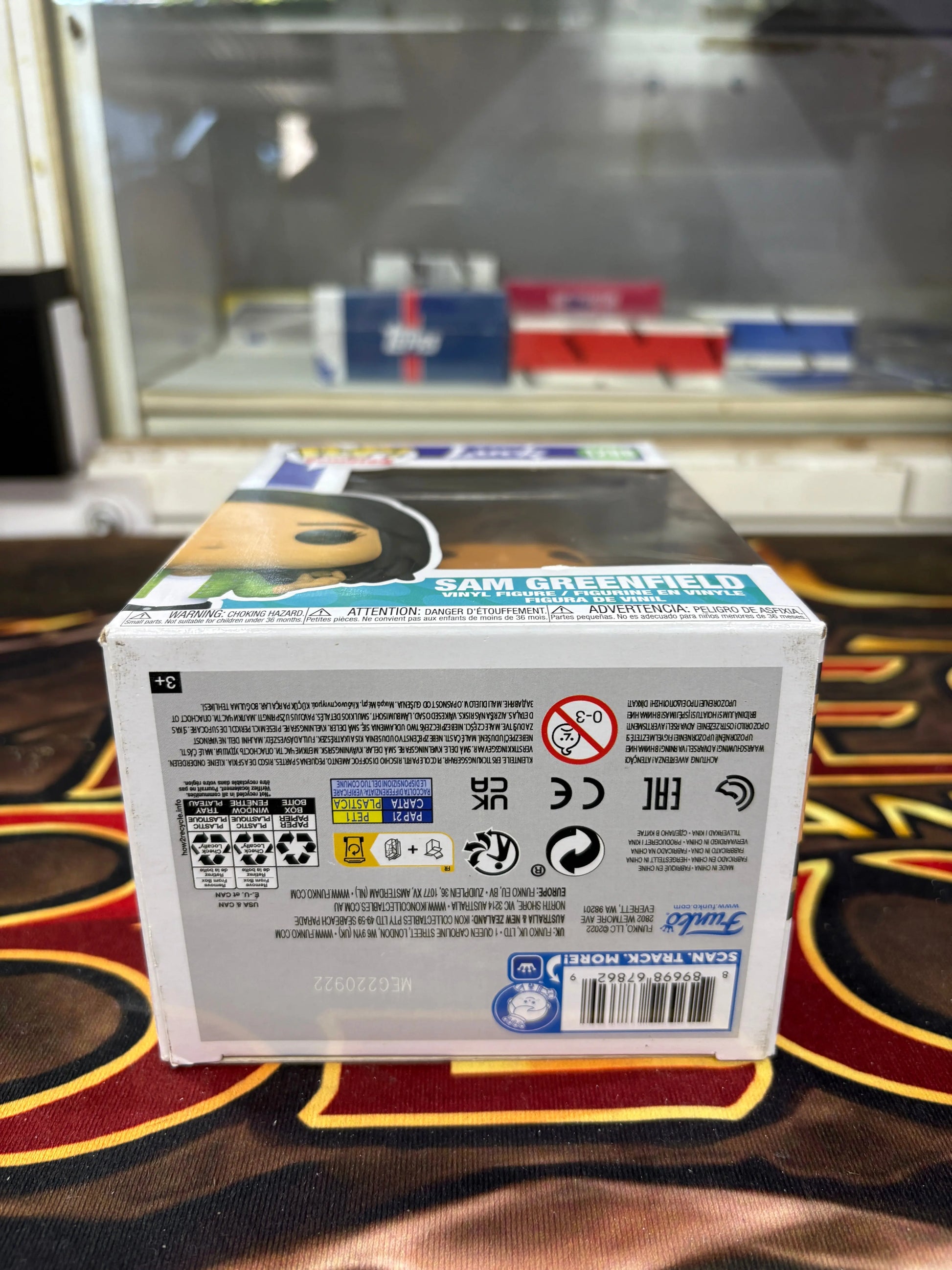 Funko Pop! Sam Greenfield From Luck #1288 FRENLY BRICKS - Open 7 Days