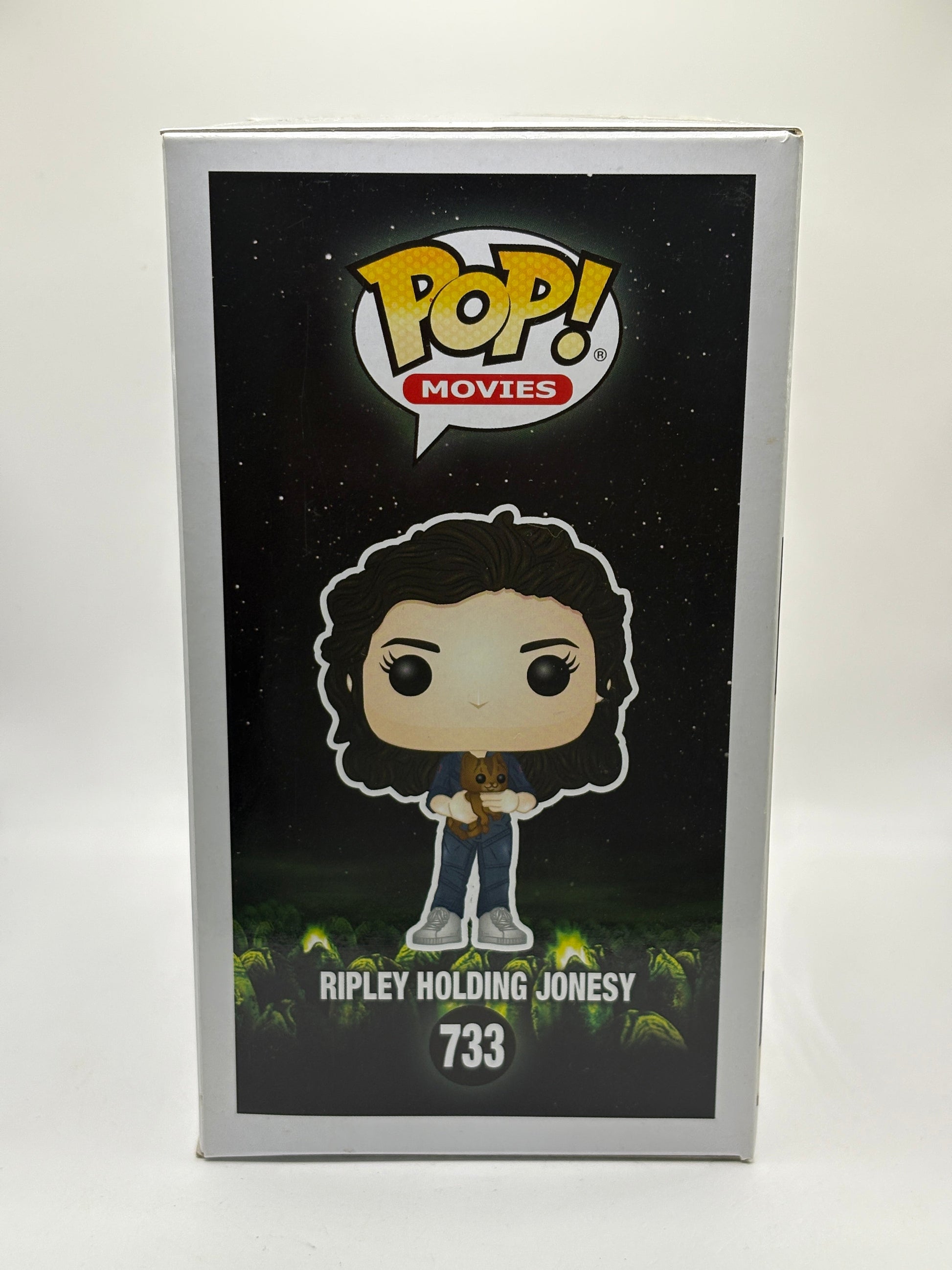 Funko POP! Movies Alien #733 Ripley Holding Jonesy Popcultcha Exclusive FRENLY BRICKS - Open 7 Days