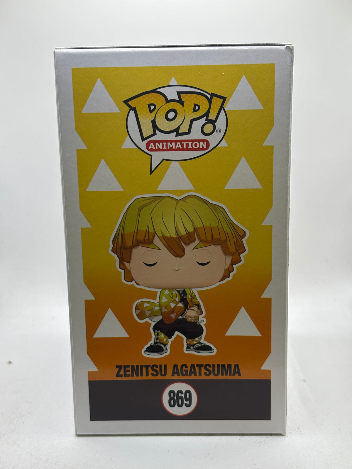 Funko POP! Animation Demon Slayer #869 Zenitsu Agatsuma Vinyl Figure image 4