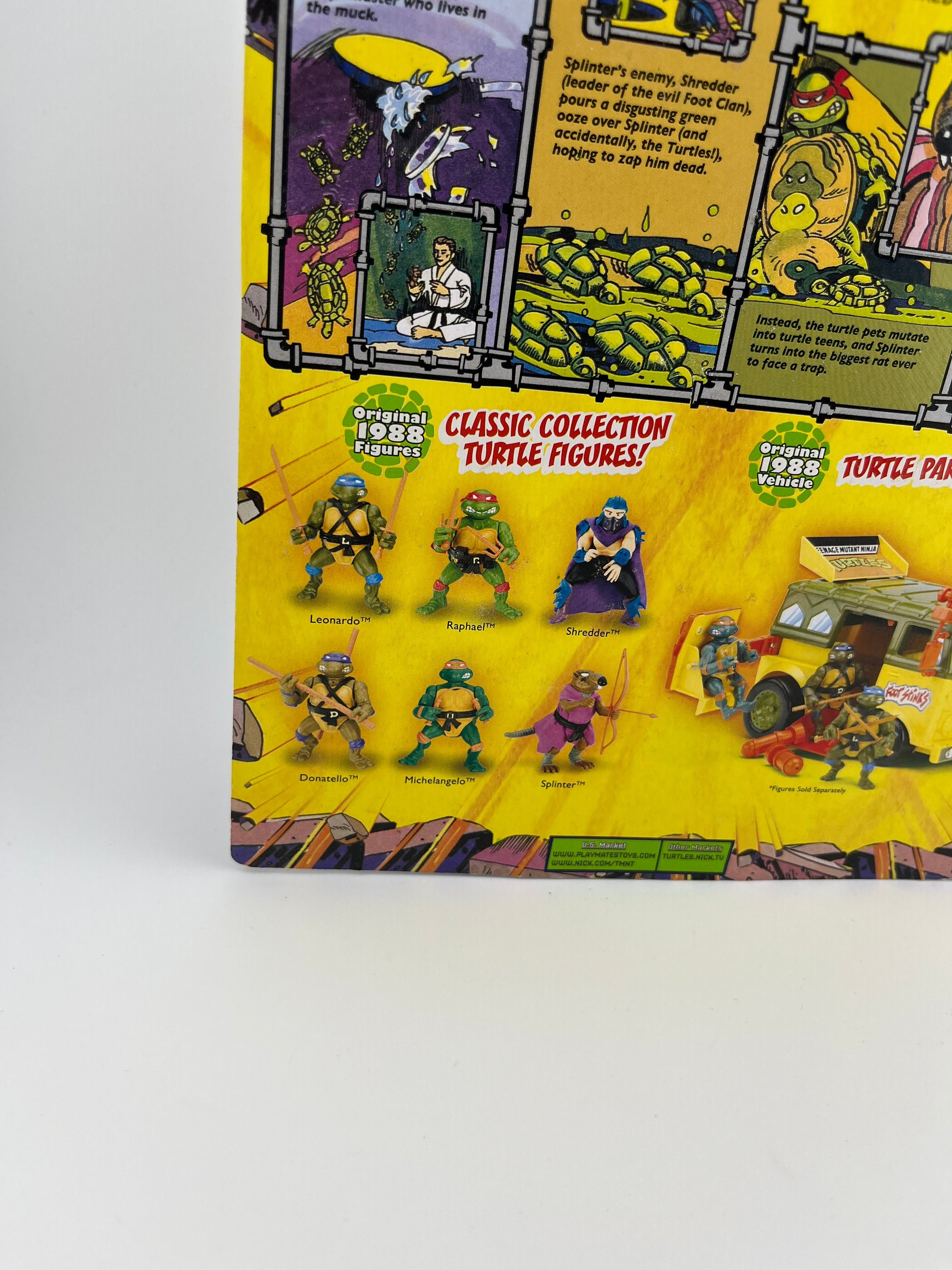 Playmates Classic Teenage Mutant Ninja Turtles TMNT New Reissued 2013 Raphael FRENLY BRICKS - Open 7 Days