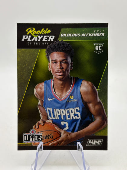 2018-19 Player of the Day Basketball #RC8 Shai Gilgeous Alexander