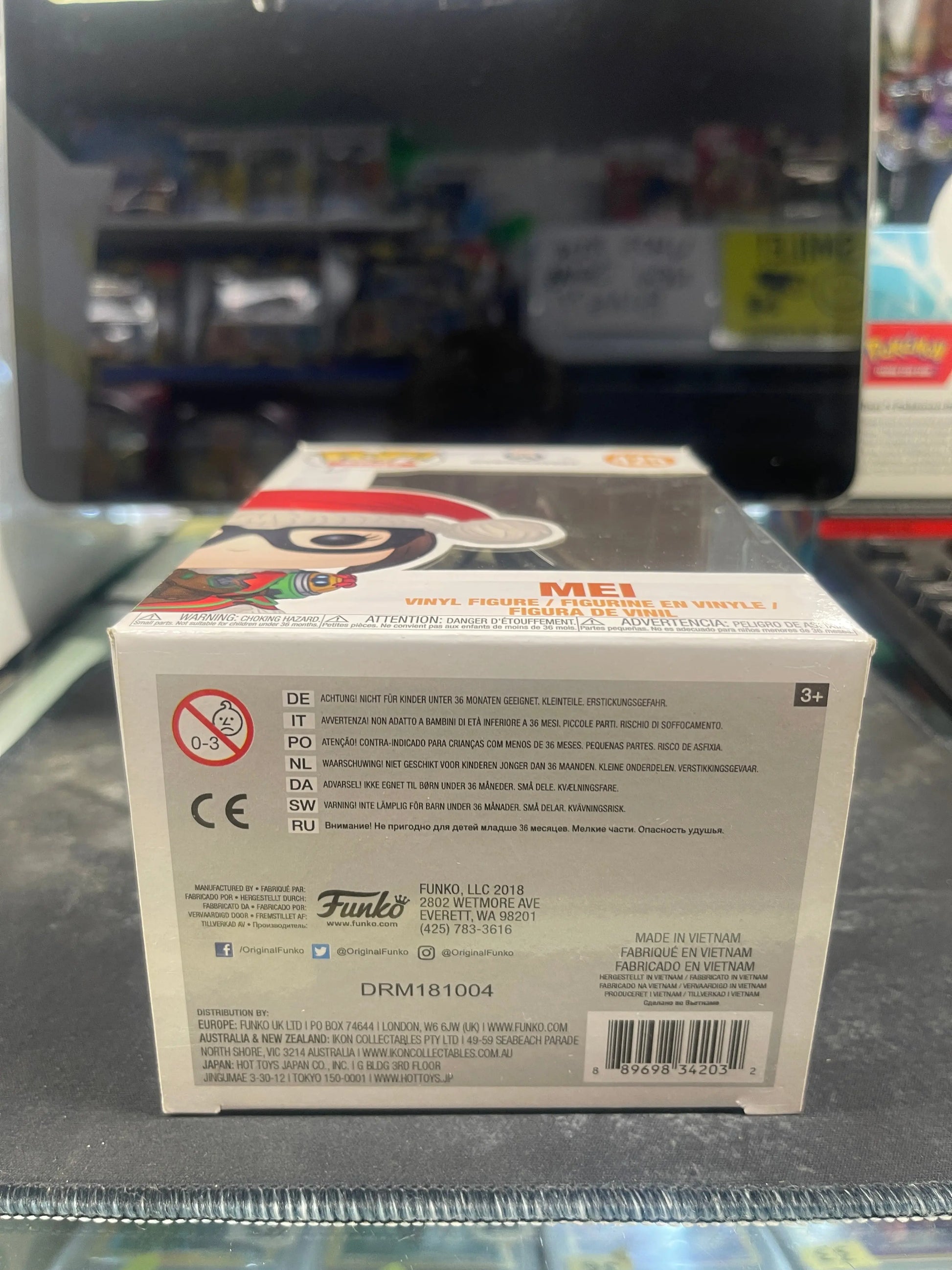 Funko POP! Games Overwatch #425 Mei Christmas FRENLY BRICKS - Open 7 Days