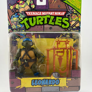 Playmates Classic Teenage Mutant Ninja Turtles TMNT New Reissued 2013 Leonardo FRENLY BRICKS - Open 7 Days
