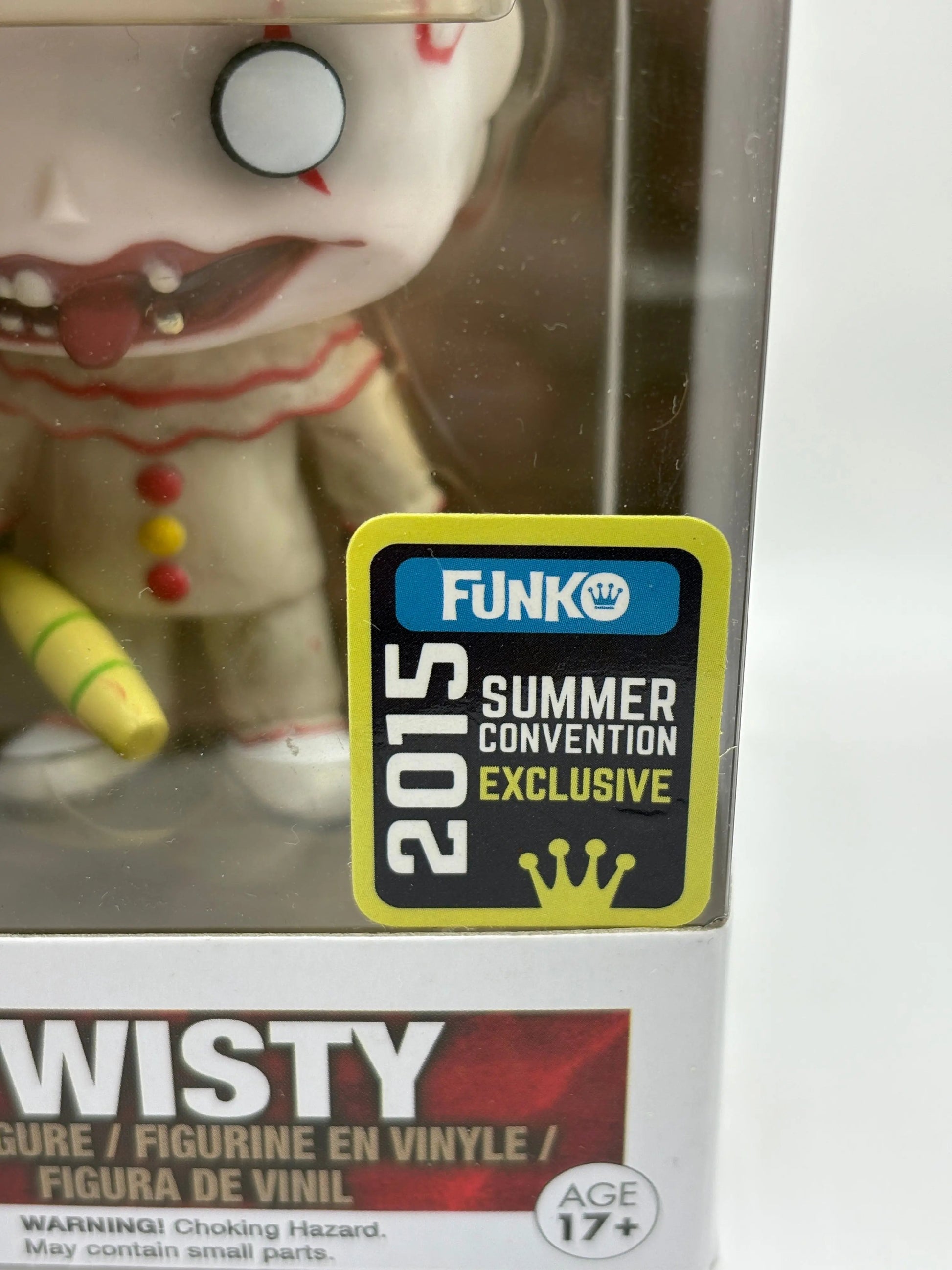 Funko POP! AHS Freak Show #243 Twisty 2015 Summer Con Exclusive FRENLY BRICKS - Open 7 Days
