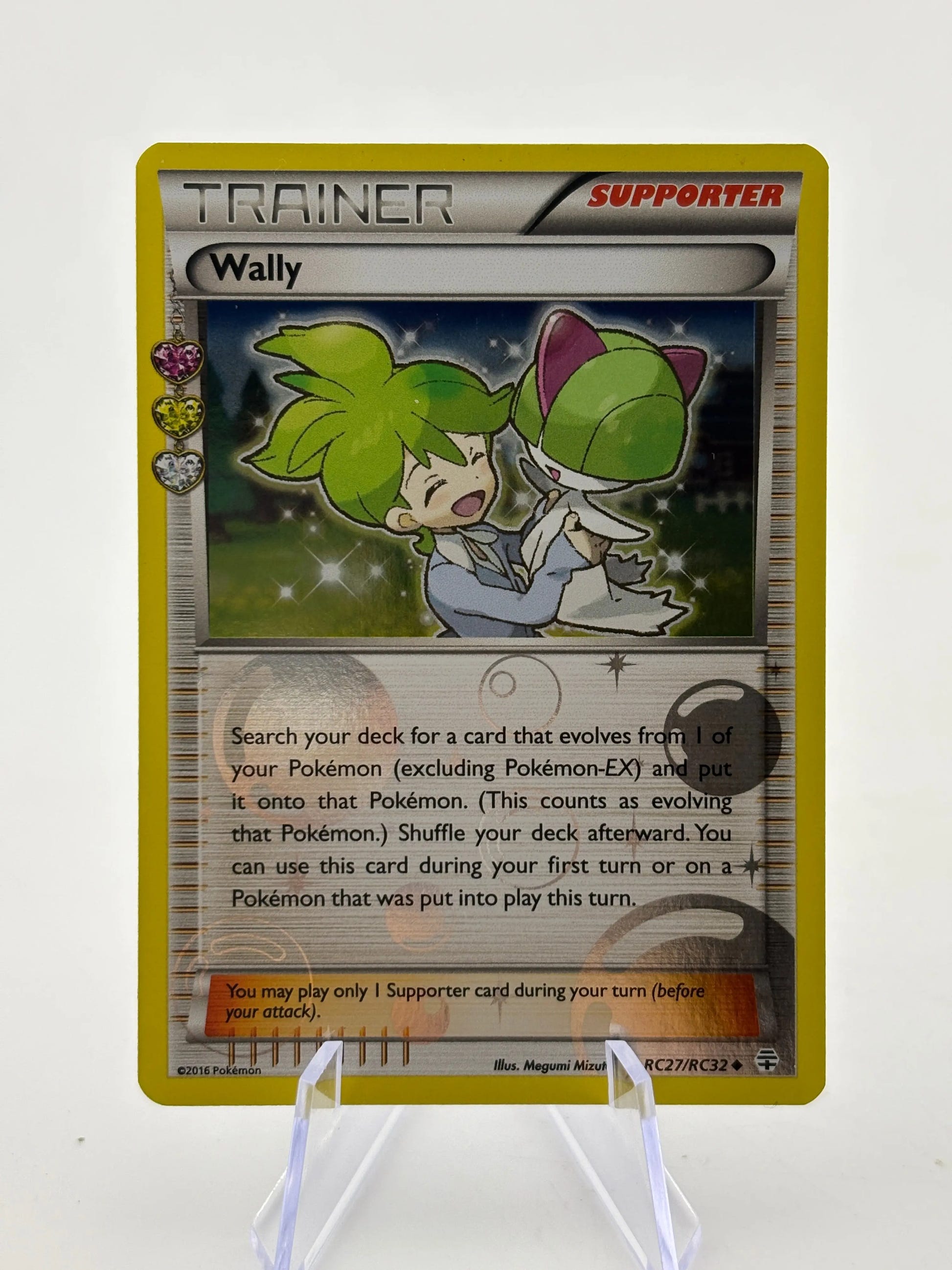 Pokemon TCG Generations Radiant Collection - Wally RC27/RC32 Reverse Holo LP (3) FRENLY BRICKS - Open 7 Days image 1