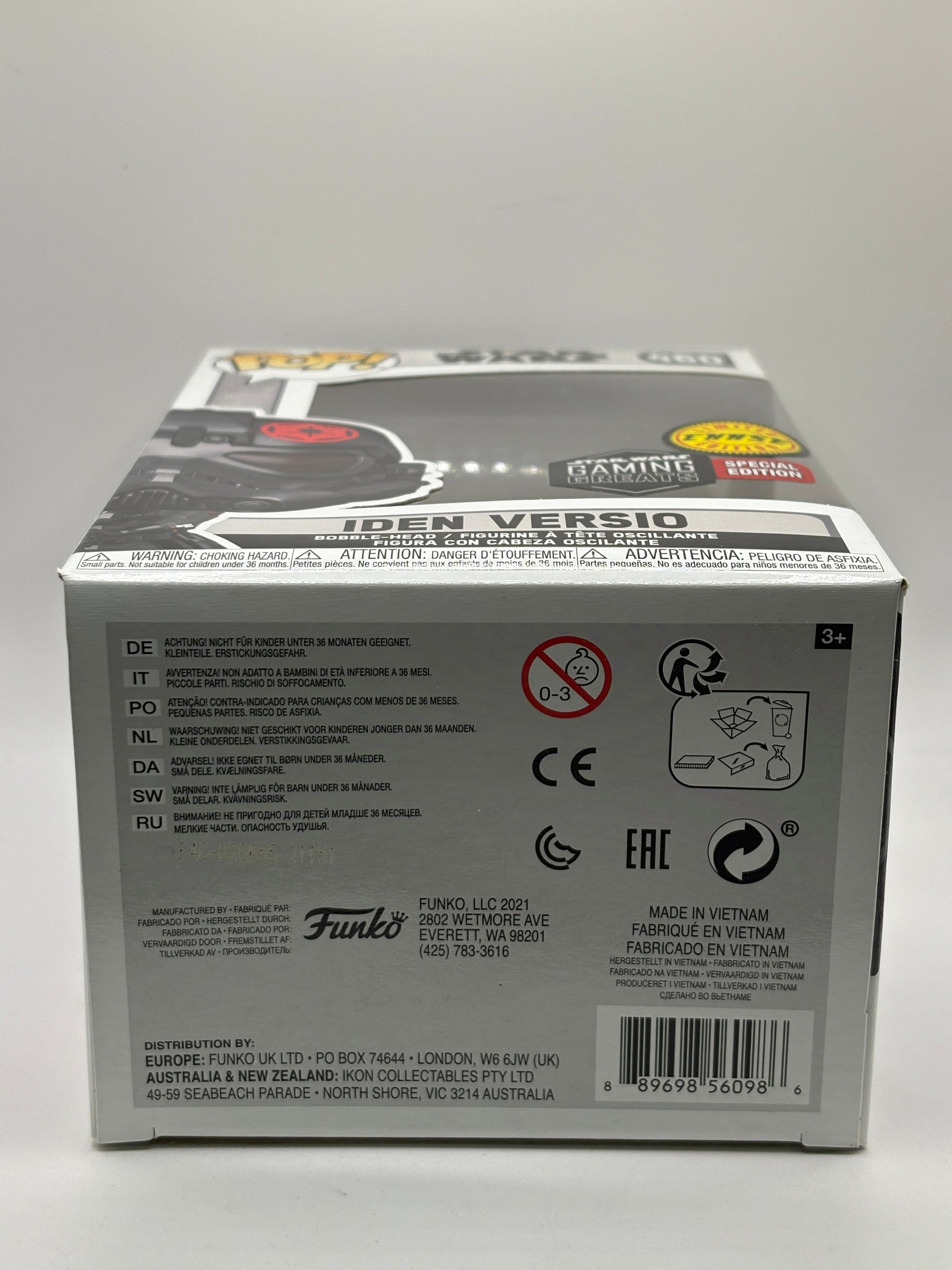 Funko POP! Star Wars Gaming Greats #460 Iden Versio Limited Chase Special Edition FRENLY BRICKS - Open 7 Days