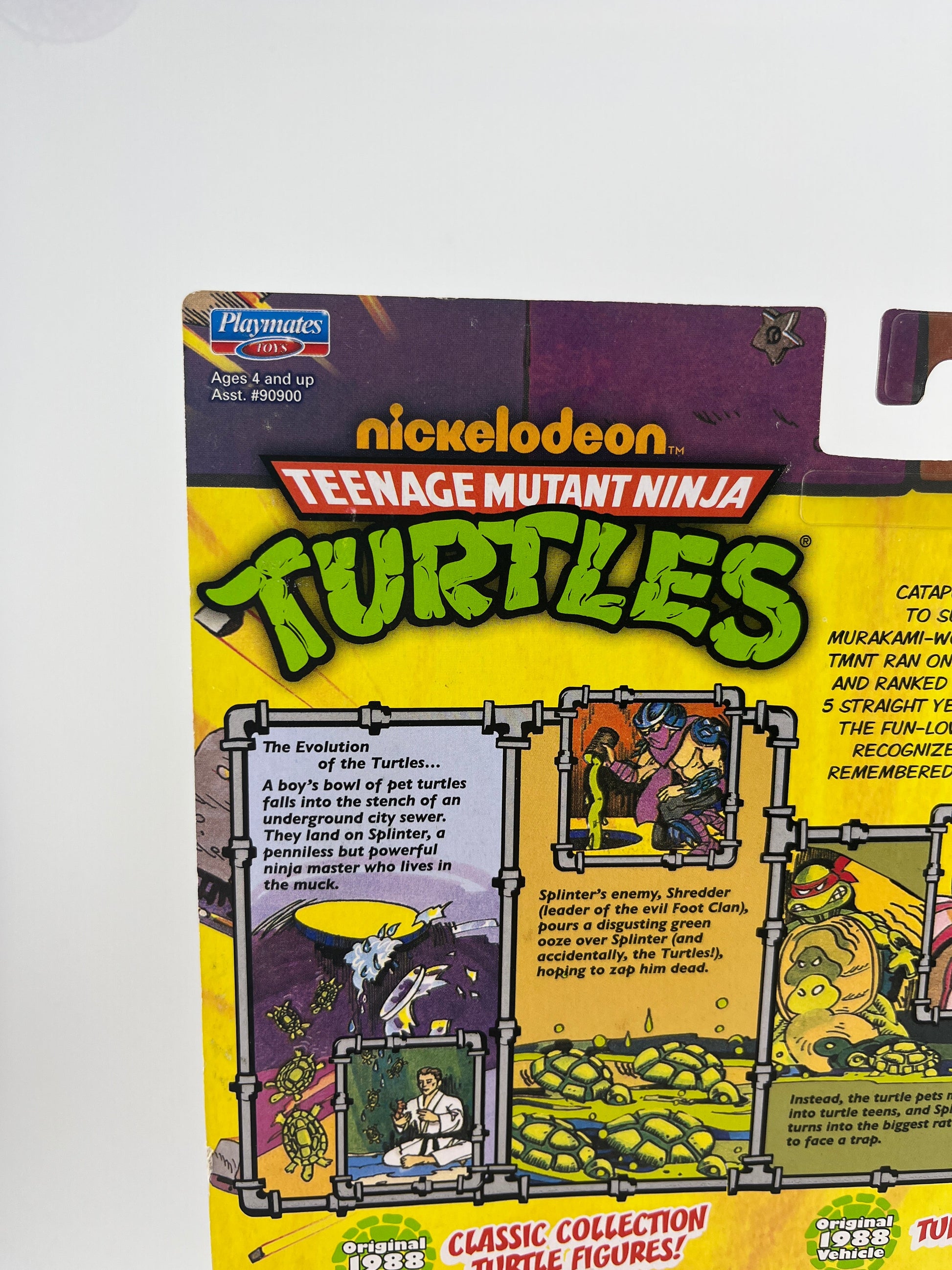Playmates Classic Teenage Mutant Ninja Turtles TMNT New Reissued 2013 Leonardo FRENLY BRICKS - Open 7 Days