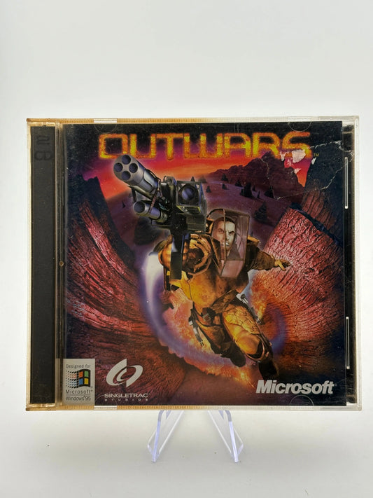 OutWars 1998 PC Game Microsoft Complete Singletrac Studio FRENLY BRICKS - Open 7 Days