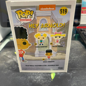 Funko Pop Gerald Johanssen Hey Arnold Nickelodeon 519 FRENLY BRICKS - Open 7 Days