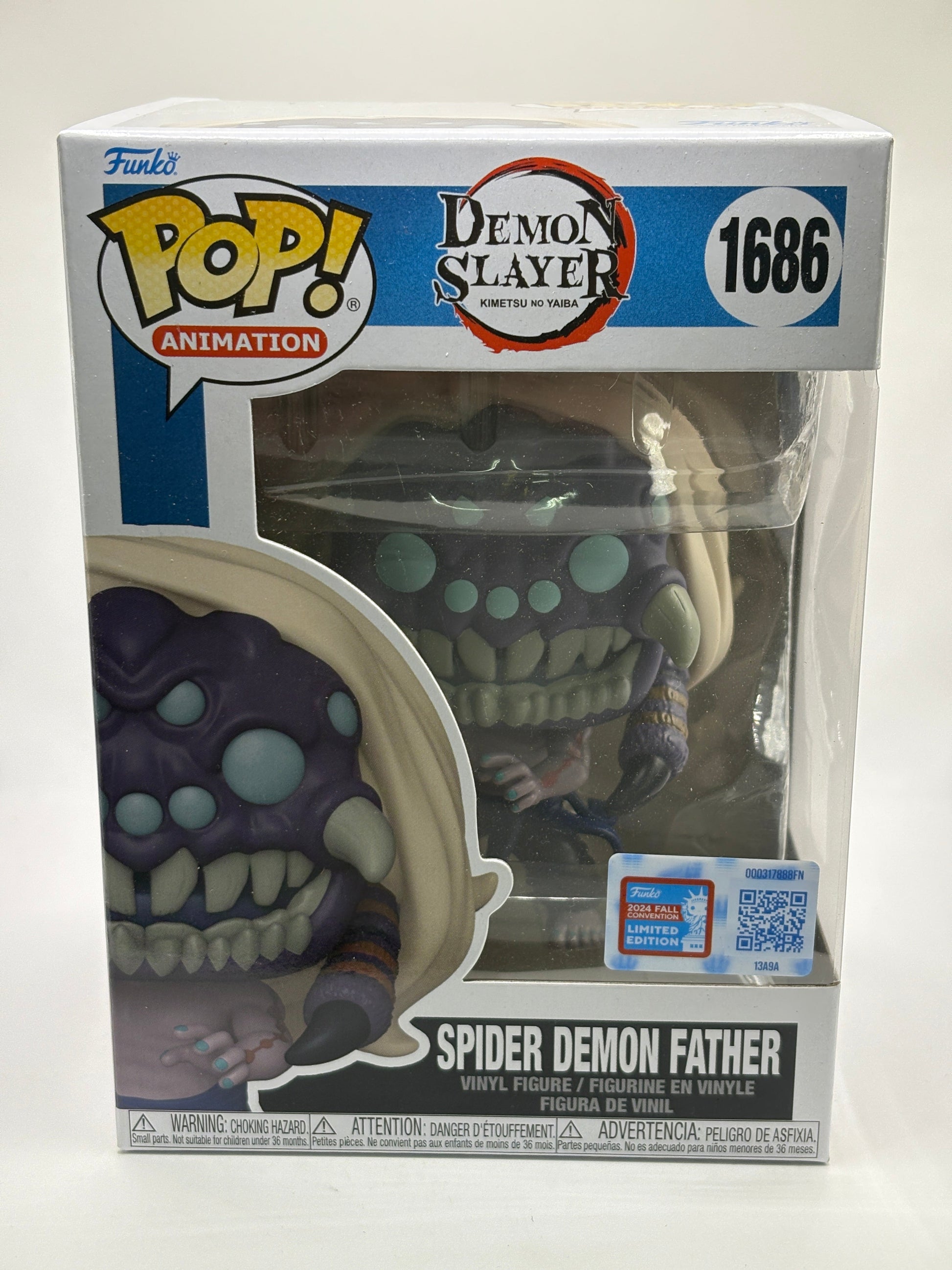 Funko POP! Animation Demon Slayer #1686 Spider Demon Father 2024 Fall FRENLY BRICKS - Open 7 Days