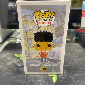 Funko Pop Gerald Johanssen Hey Arnold Nickelodeon 519 FRENLY BRICKS - Open 7 Days