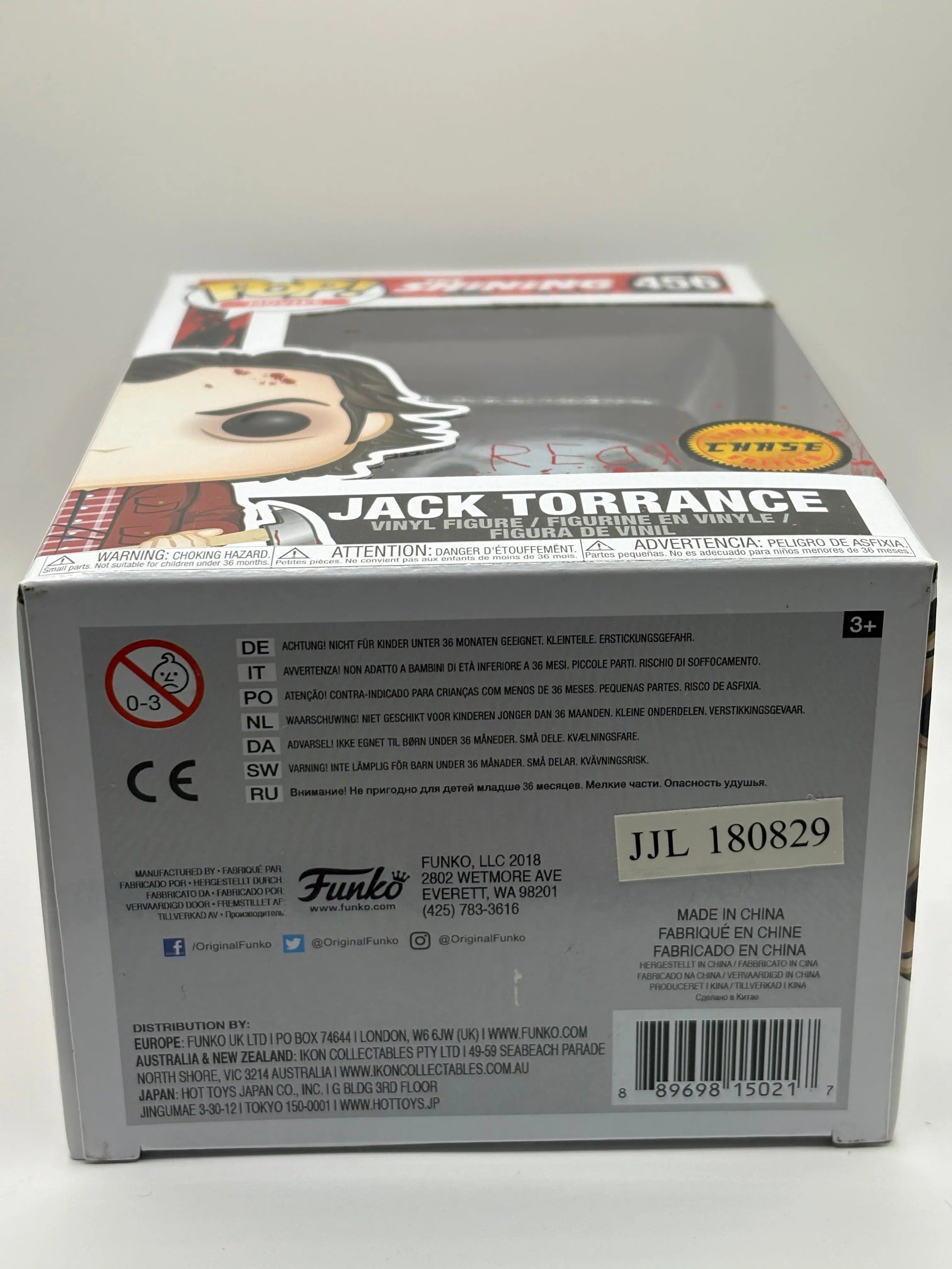 Funko POP! Movies The Shining #456 Jack Torrance Limited Chase FRENLY BRICKS - Open 7 Days