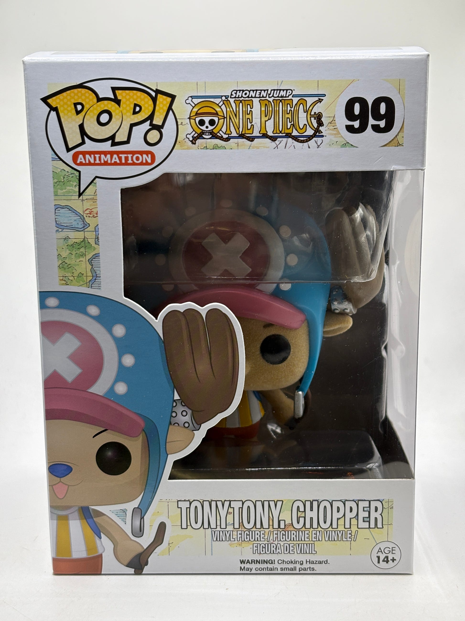 Funko Pop! One Piece Tony Tony Chopper #99 2016 Funimation Flocked JJL 160504 image 1