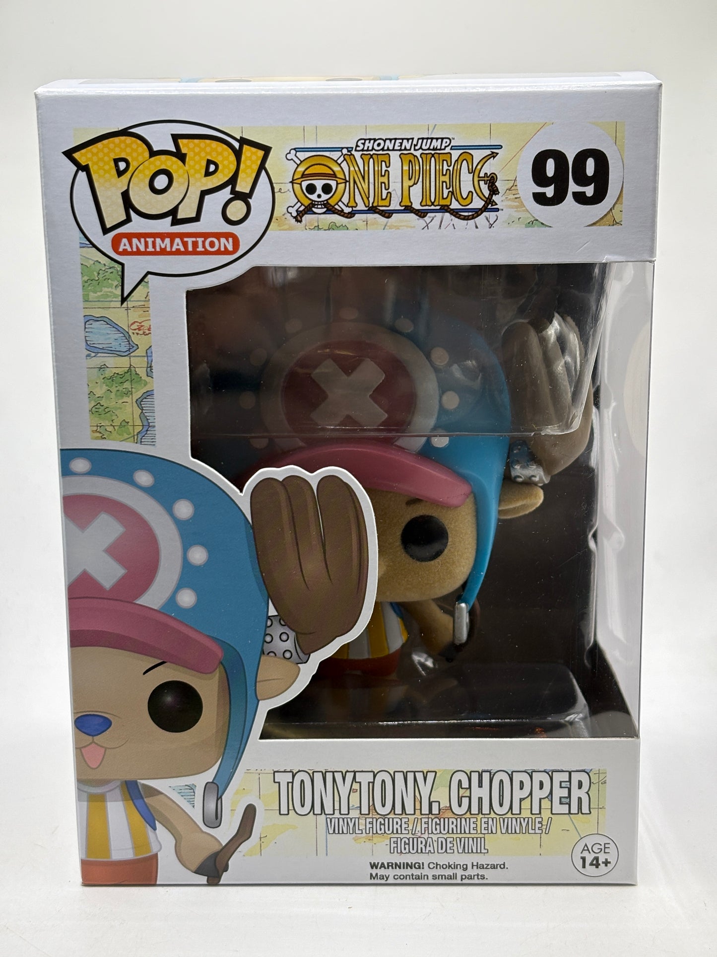 Funko Pop! One Piece Tony Tony Chopper #99 2016 Funimation Flocked JJL 160504