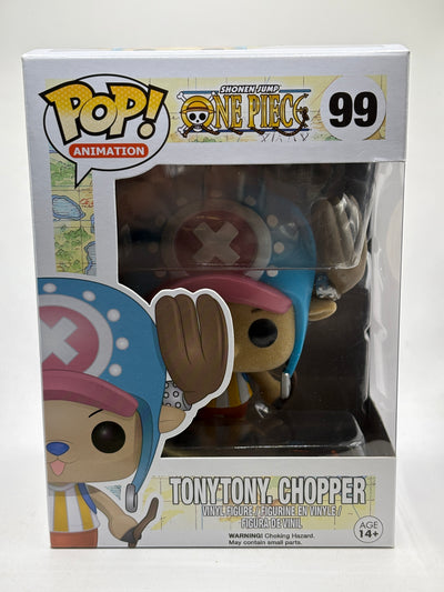 Funko Pop! One Piece Tony Tony Chopper #99 2016 Funimation Flocked JJL 160504