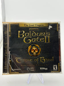 Baldur's Gate II 2: Throne of Bhaal Final Chapter (PC, 2001) Windows