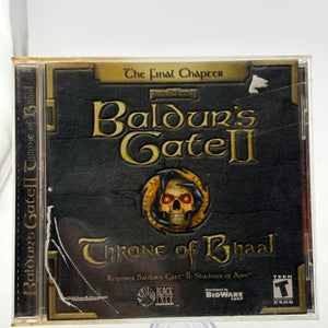 Baldur's Gate II 2: Throne of Bhaal Final Chapter (PC, 2001) Windows