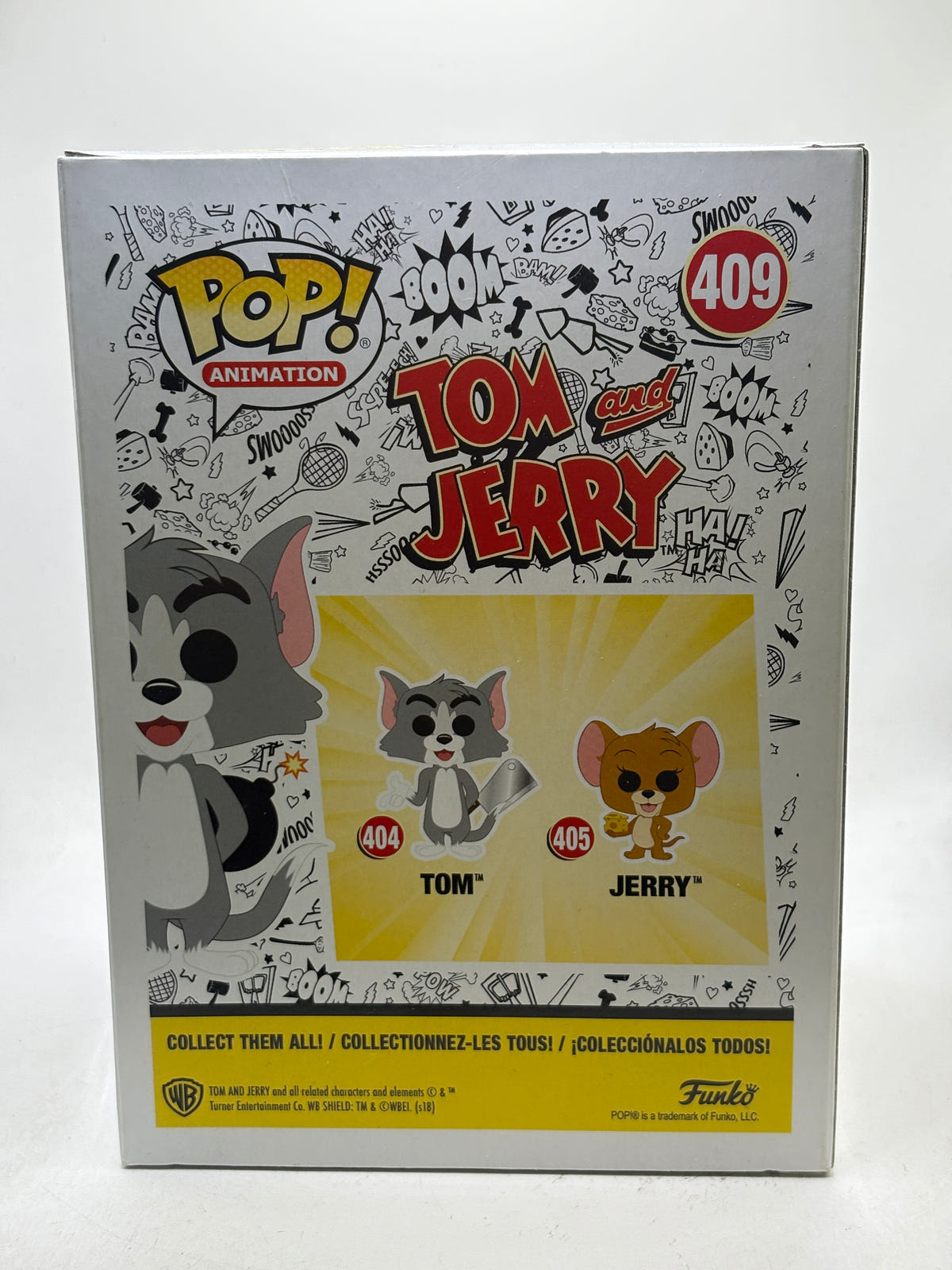 Funko POP! Animation Tom & Jerry #409 Tom Vinyl Figure image 3