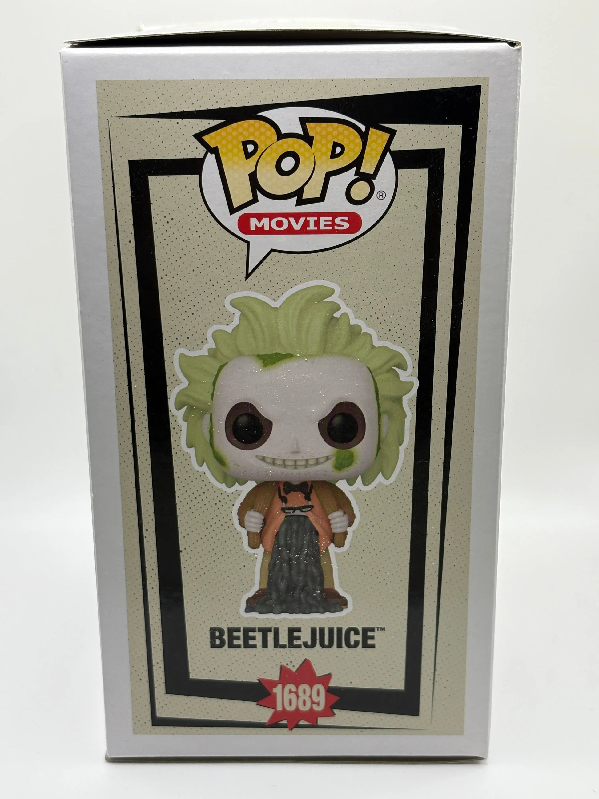 Funko POP! Movies Beetlejuice #1689 Beetlejuice Limited Chase FRENLY BRICKS - Open 7 Days