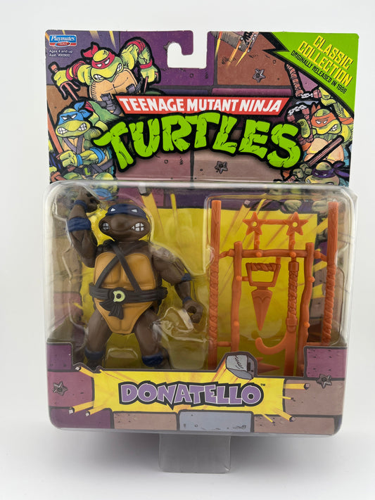 Playmates Classic Teenage Mutant Ninja Turtles TMNT New Reissued 2013 Donatello FRENLY BRICKS - Open 7 Days