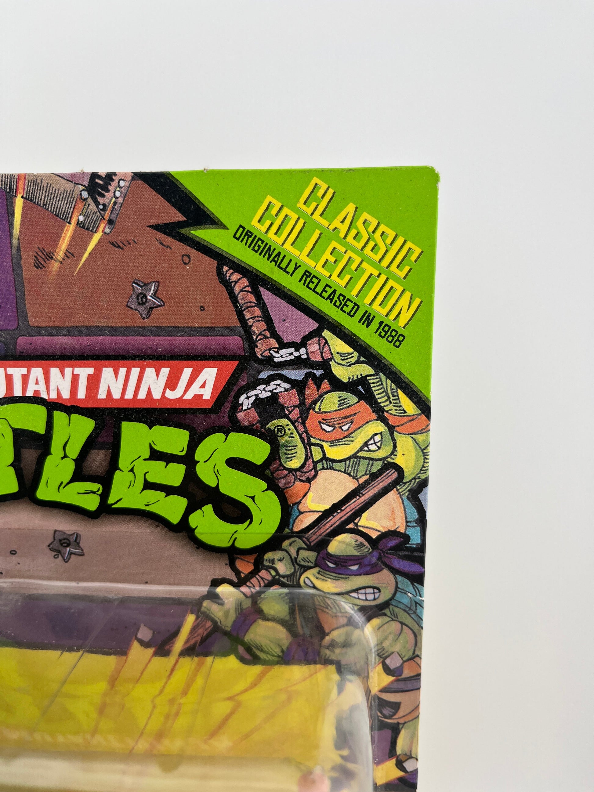 Playmates Classic Teenage Mutant Ninja Turtles TMNT New Reissued 2013 Donatello FRENLY BRICKS - Open 7 Days