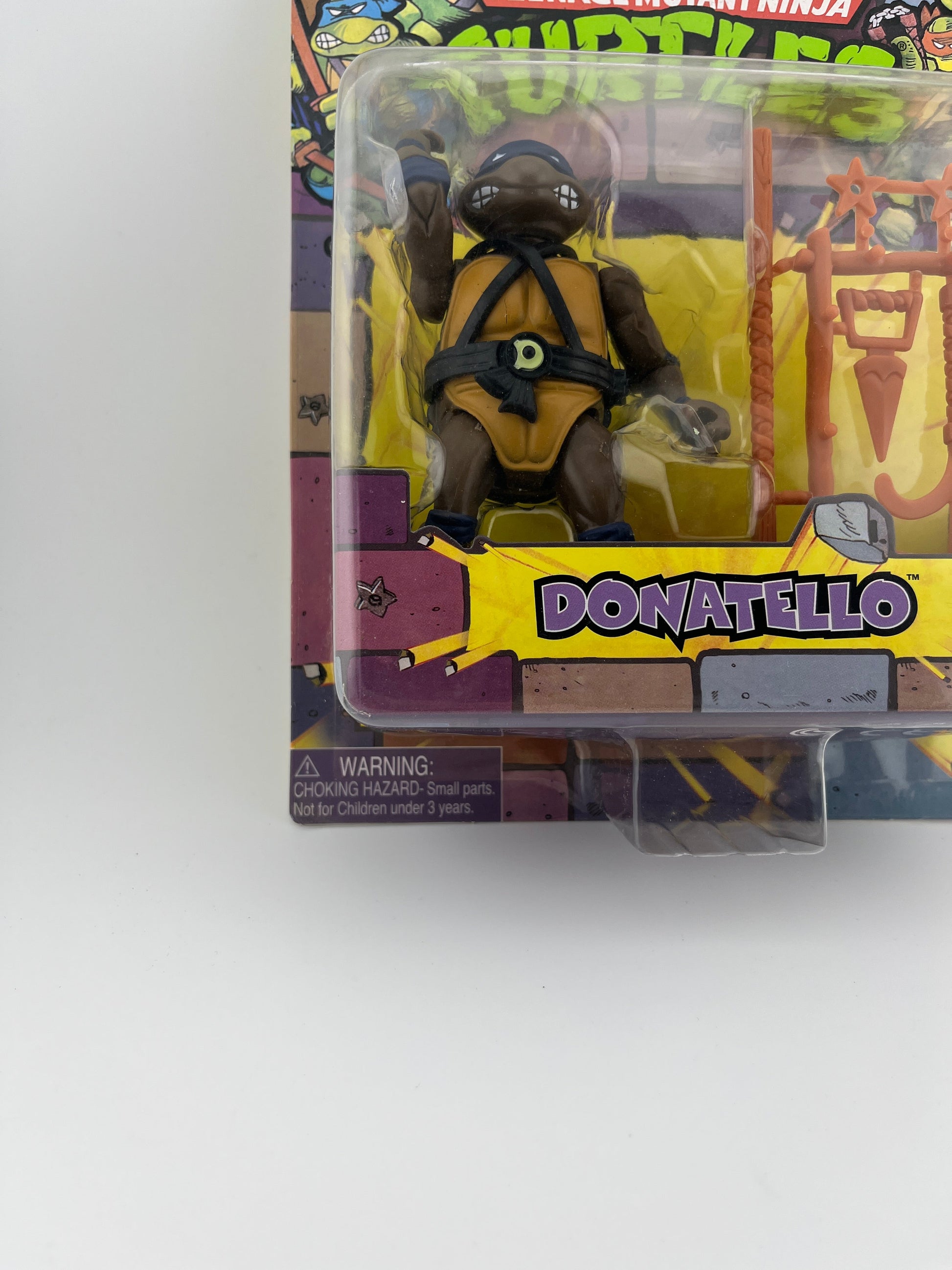 Playmates Classic Teenage Mutant Ninja Turtles TMNT New Reissued 2013 Donatello FRENLY BRICKS - Open 7 Days