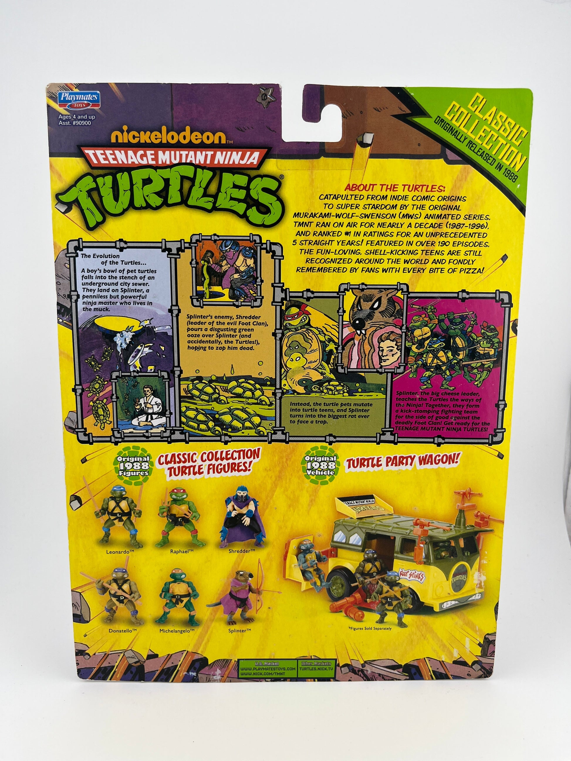 Playmates Classic Teenage Mutant Ninja Turtles TMNT New Reissued 2013 Donatello FRENLY BRICKS - Open 7 Days