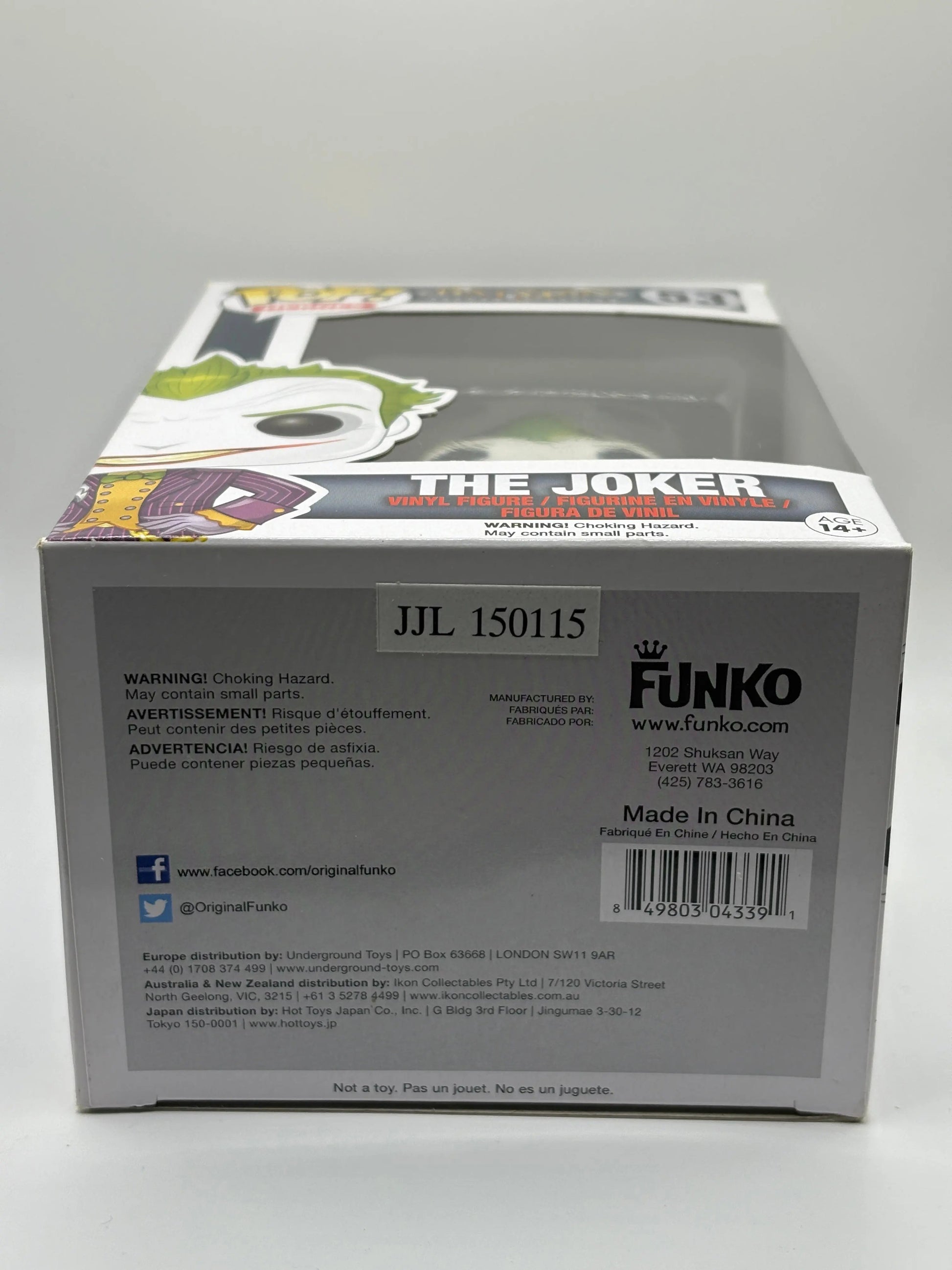 Funko POP! Heroes Batman Arkham Asylum #53 The Joker FRENLY BRICKS - Open 7 Days