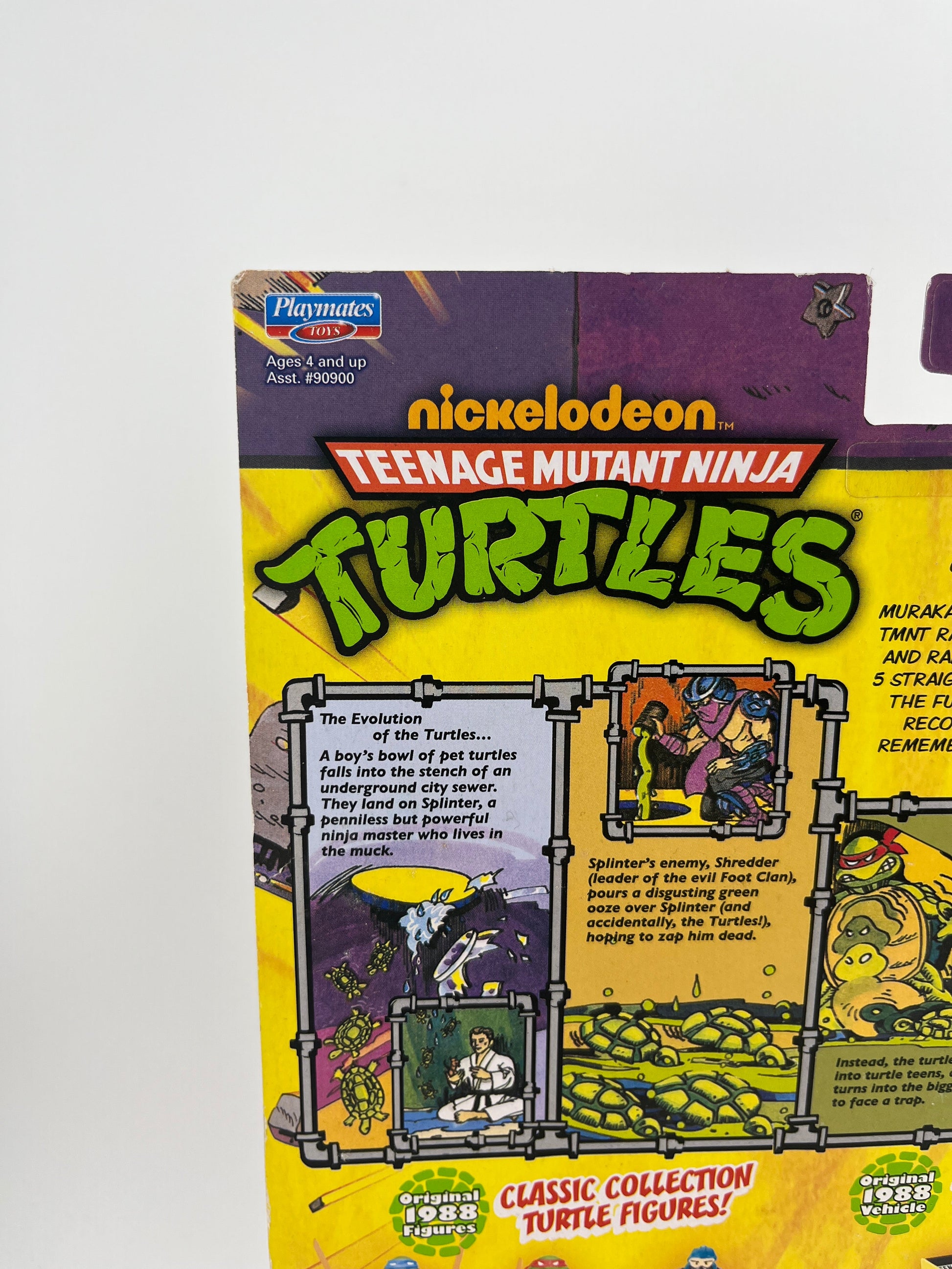 Playmates Classic Teenage Mutant Ninja Turtles TMNT New Reissued 2013 Donatello FRENLY BRICKS - Open 7 Days