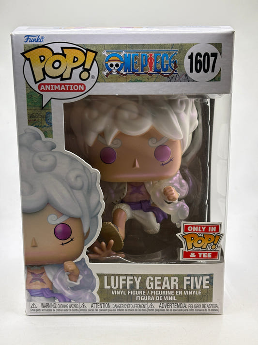Funko Pop Luffy Gear Five #1607 Pop & Tee Exclusive One Piece
