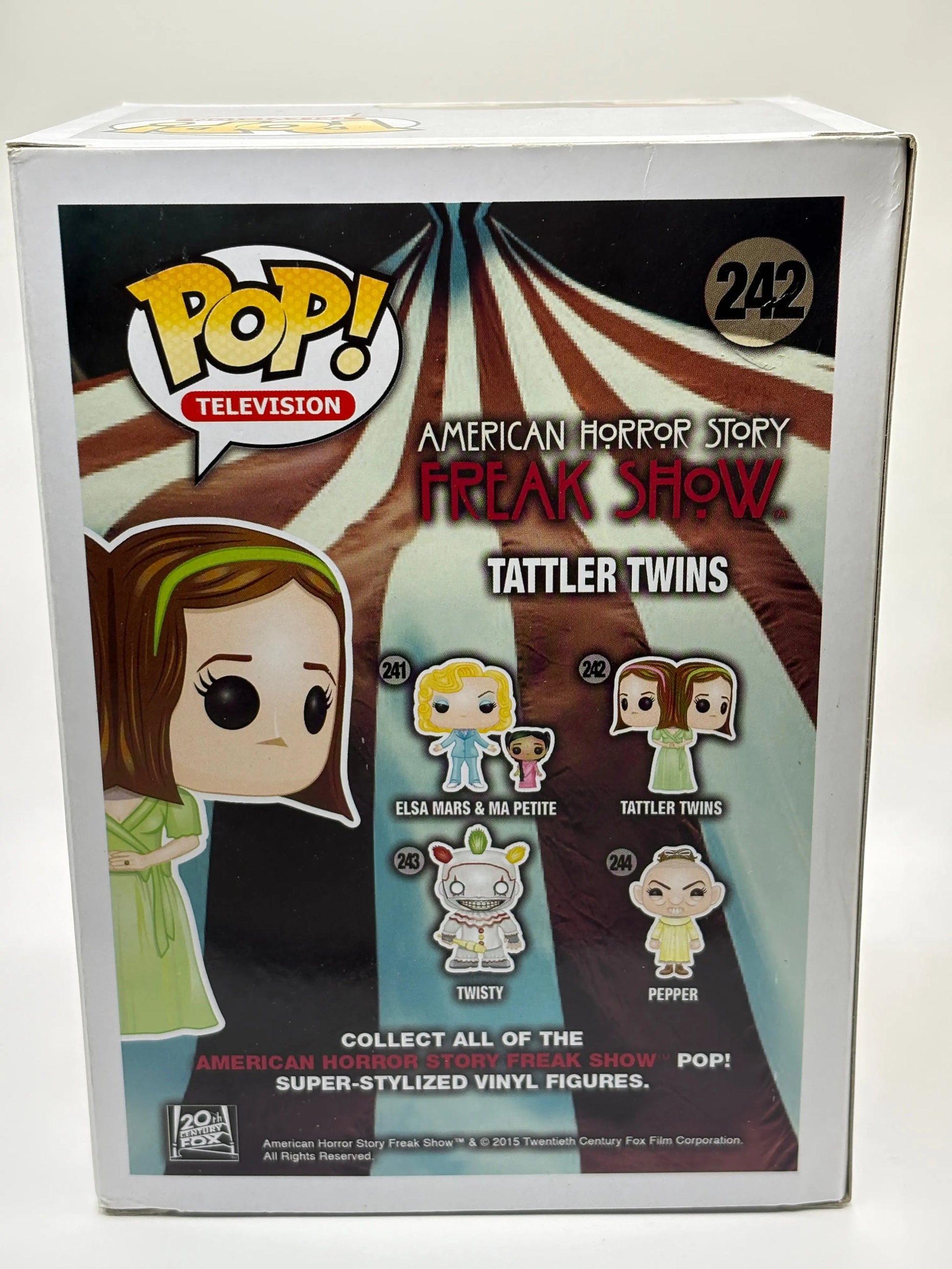 Funko POP! Television AHS Freak Show #242 Tattler Twins FRENLY BRICKS - Open 7 Days