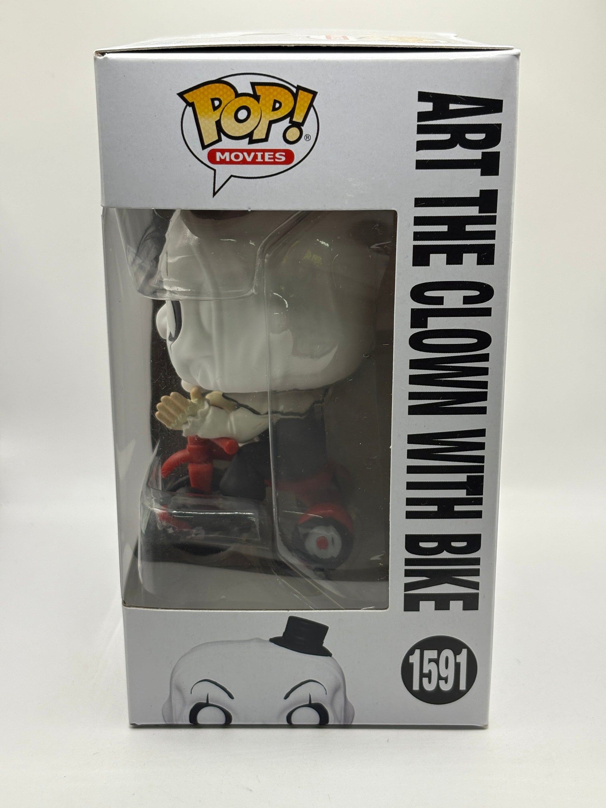 Funko POP! Movies Terrifier #1591 Art The Clown with Bike Vinyl Figure FRENLY BRICKS - Open 7 Days