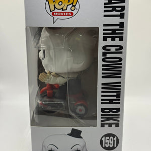 Funko POP! Movies Terrifier #1591 Art The Clown with Bike Vinyl Figure FRENLY BRICKS - Open 7 Days