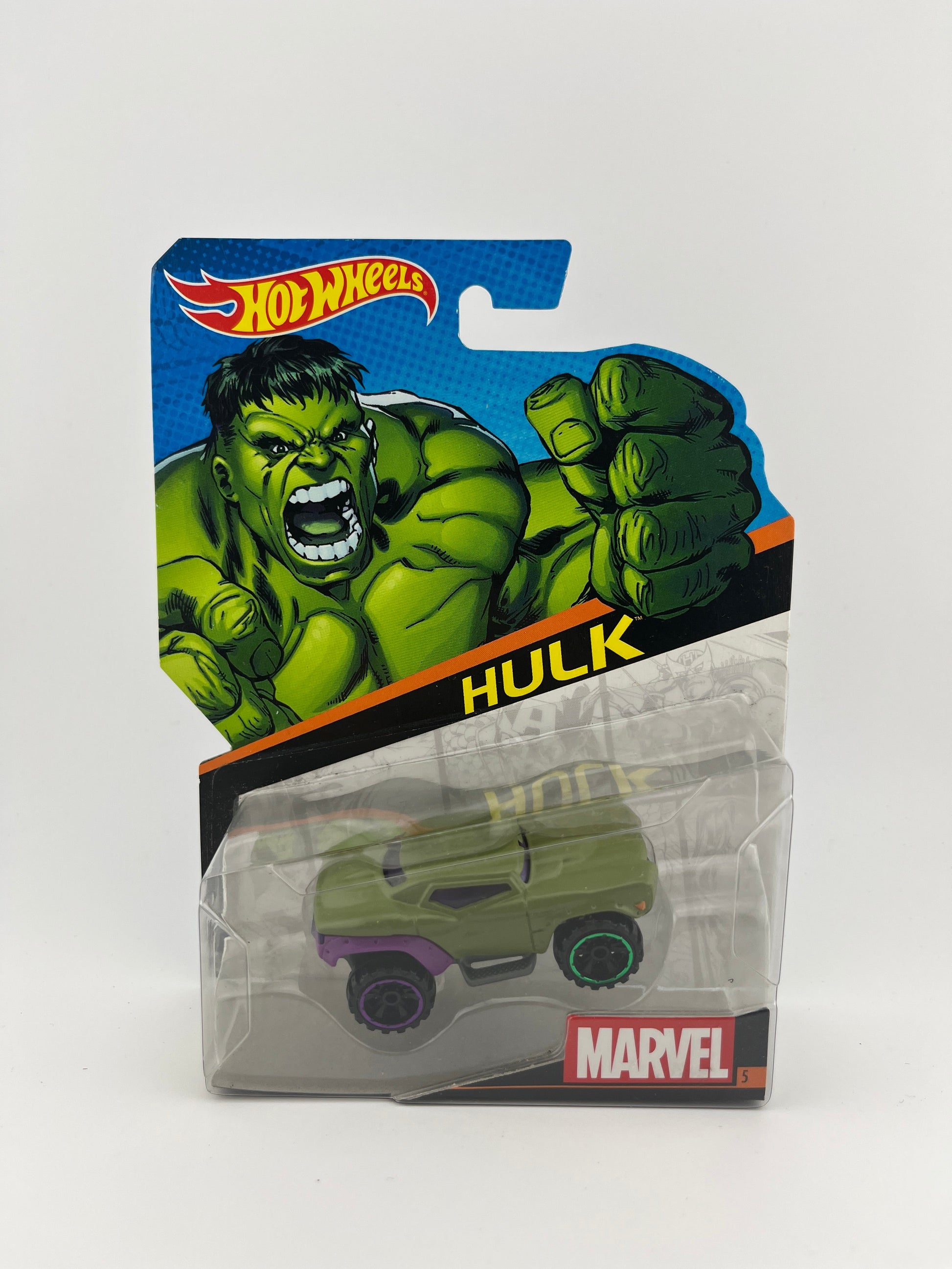 Hot Wheels 2014 - Character Cars - Marvel's The Hulk Car 1/64 Scale New in Box FRENLY BRICKS - Open 7 Days