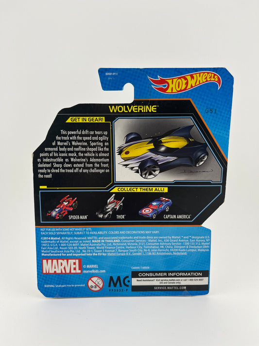 Hot Wheels 2014 - Character Cars- Marvel The Wolverine Car 1/64 Scale New in Box FRENLY BRICKS - Open 7 Days