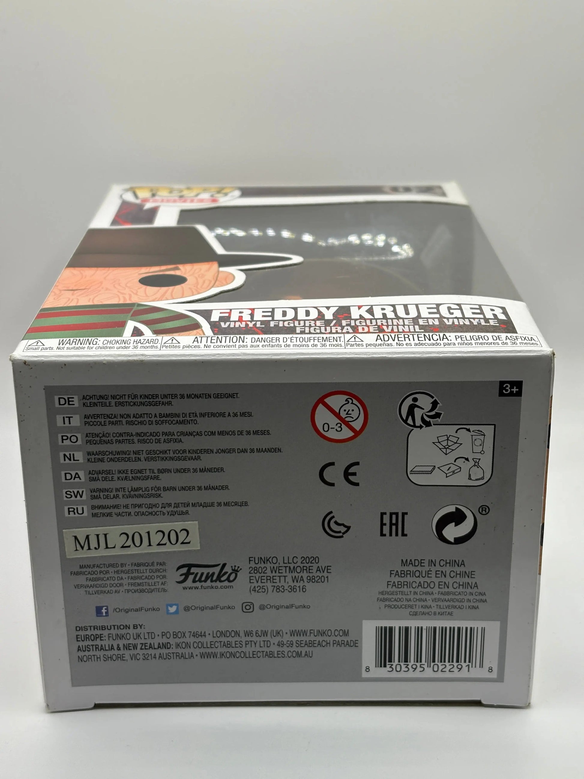 Funko POP! Movies #02 Freddy Krueger FRENLY BRICKS - Open 7 Days