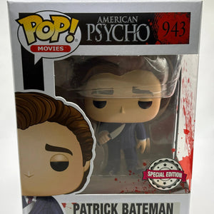 Funko POP! Movies American Psycho #943 Patrick Bateman SE FRENLY BRICKS - Open 7 Days