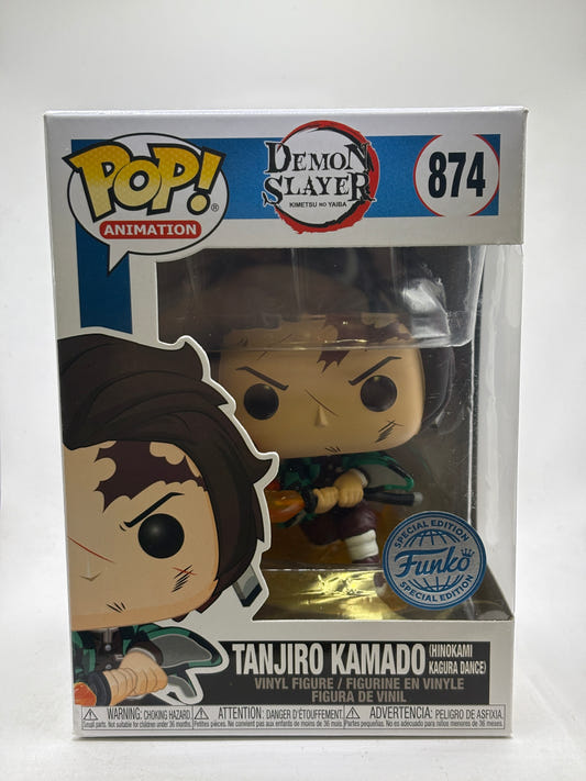 Funko POP! Animation Demon Slayer #874 Tanjiro Kamado Special Edition