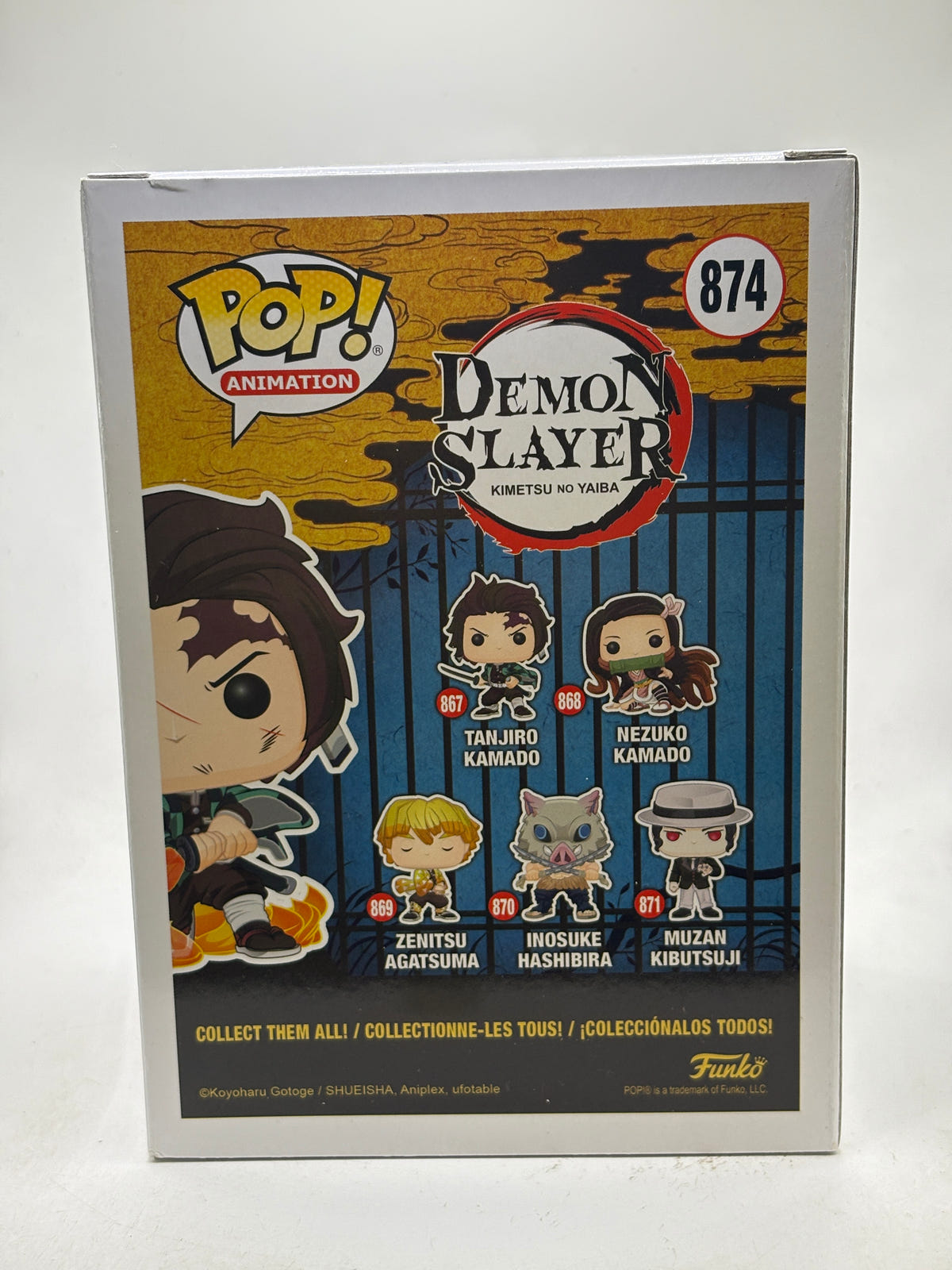 Funko POP! Animation Demon Slayer #874 Tanjiro Kamado Special Edition image 3